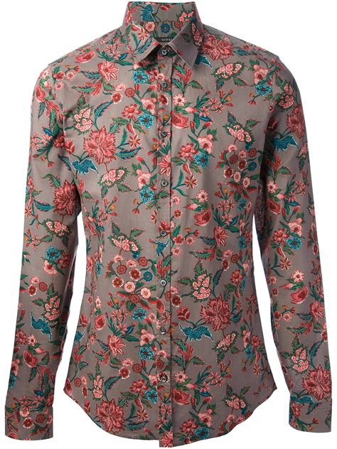 gucci floral shirt men's|real gucci shirts for men.